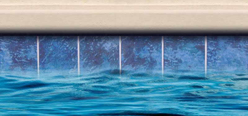 Pool Builders Waterline Tile Color: ABS-OCEANO