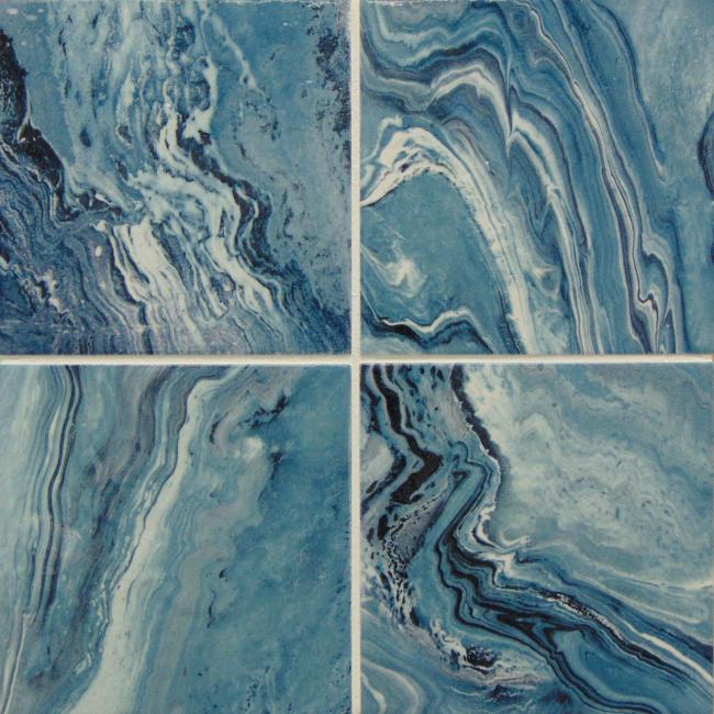 Pool Builders Waterline Tile: Onyx Emerald