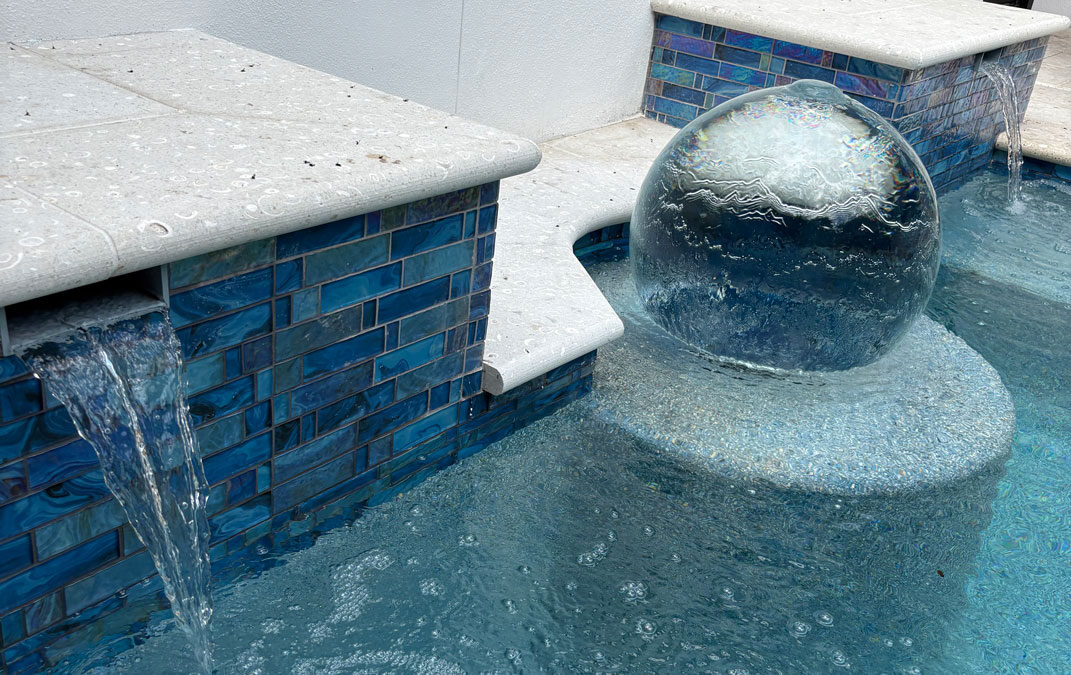 Pool Water Feature